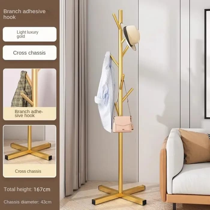 Porte-vêtements en marbre pour la maison, porte-vêtements simple sur pied pour la chambre à coucher,