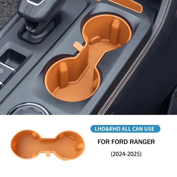 Pour Ford Ranger 2023 2024 2025 2026 Boîte de rangement pour gobelets et accoudoir de console centra