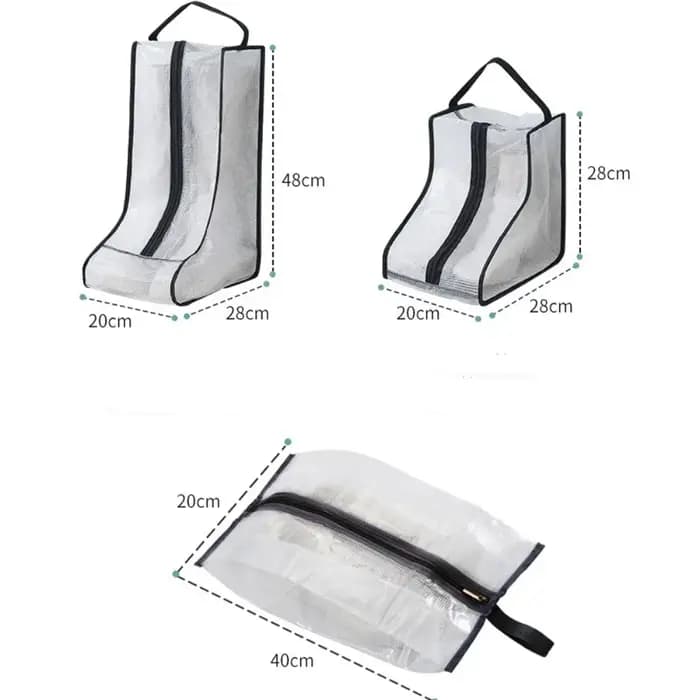 Sac de rangement portable et imperméable pour bottes