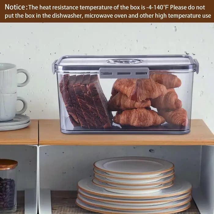 Boîte à pain pour comptoir de cuisine