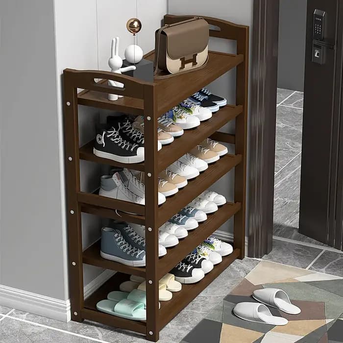 Étagère à chaussures en bambou de haute qualité