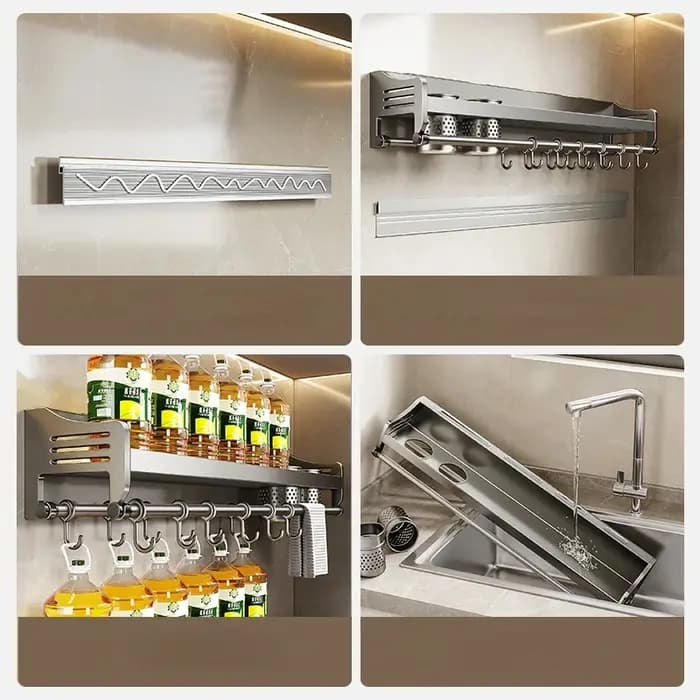 Étagère murale de rangement de cuisine