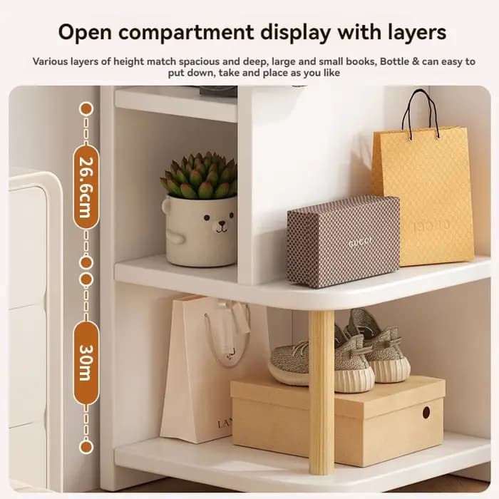 Armoire de rangement d'angle pour usage domestique