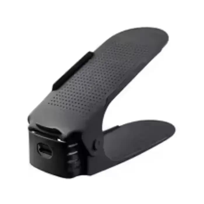 Organisateur de chaussures empilable avec fentes réglables, gain de place, double couche, pour l'org