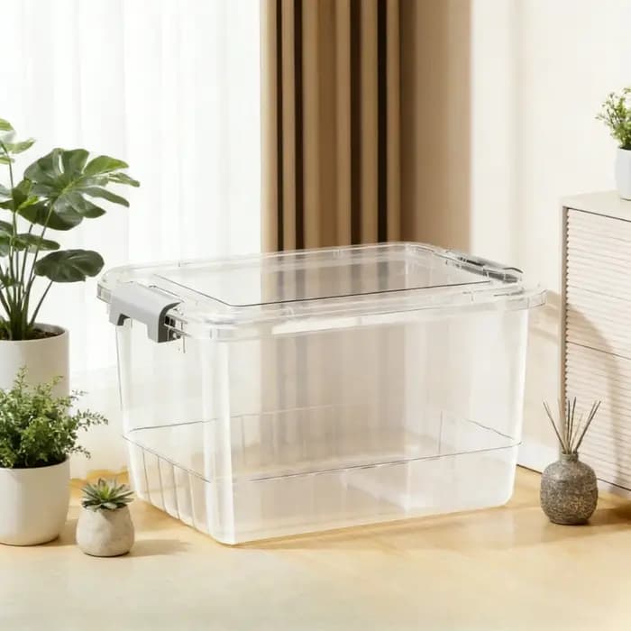 Boîte de rangement avec couvercle