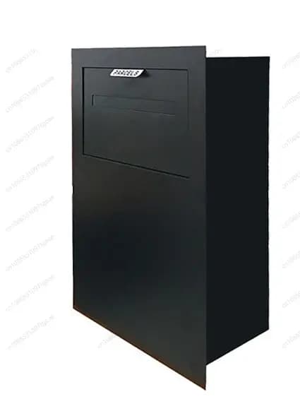 Y Armoire de courrier intégrée extérieure