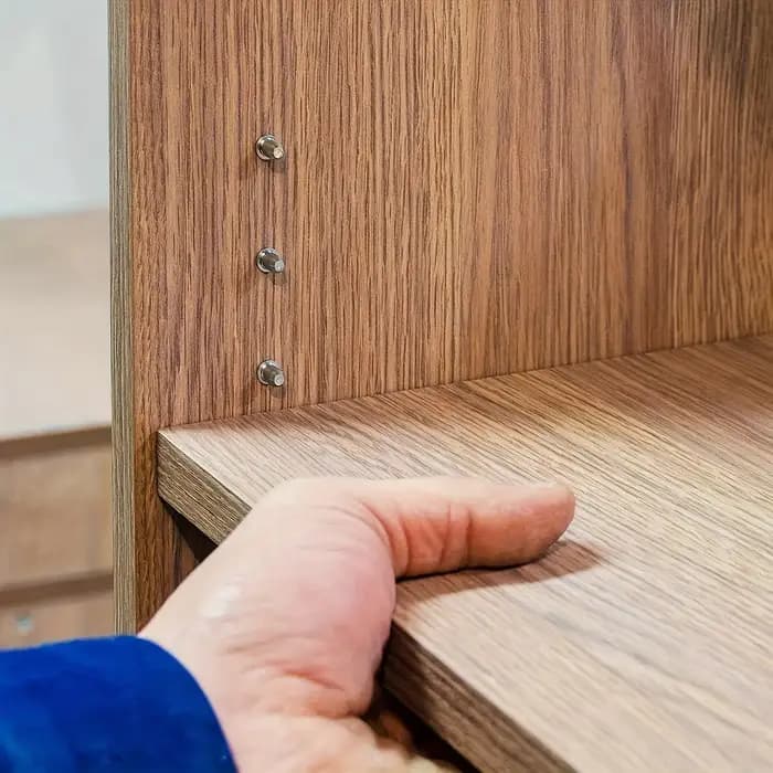 40 pièces broches d'étagère panneau de couche murale