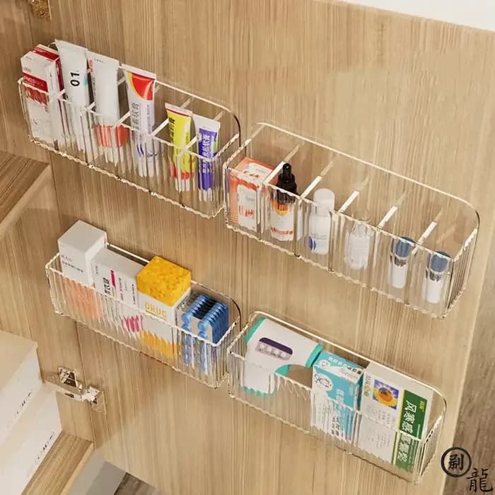 1 pièce - Boîte de rangement murale multifonctionnelle - idéale pour ranger les médicaments quotidiens