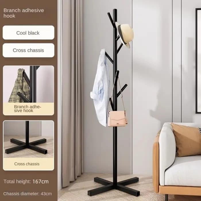 Porte-vêtements en marbre pour la maison, porte-vêtements simple sur pied pour la chambre à coucher,