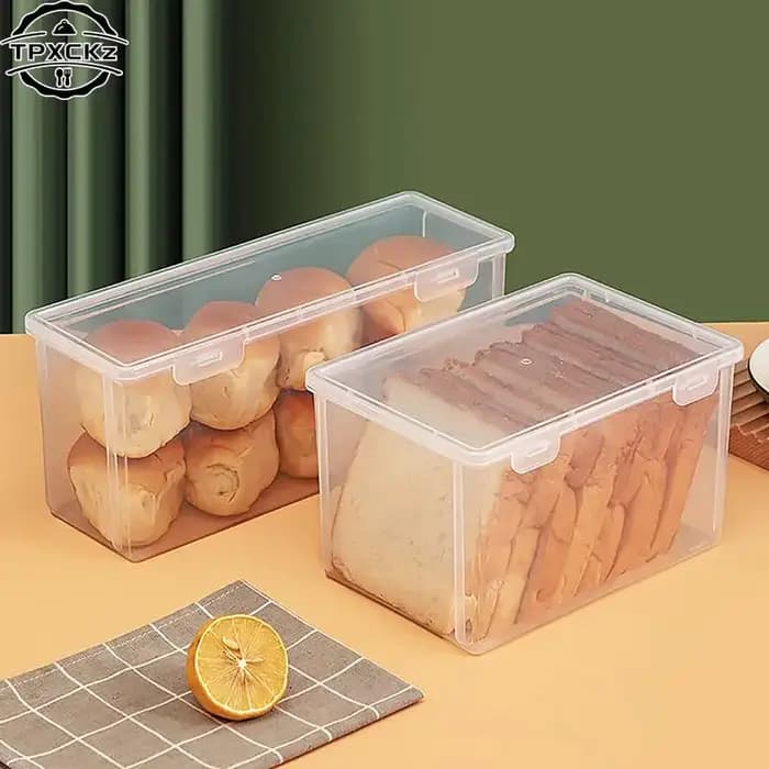 JXCake-Boîte de rangement hermétique transparente pour la cuisine