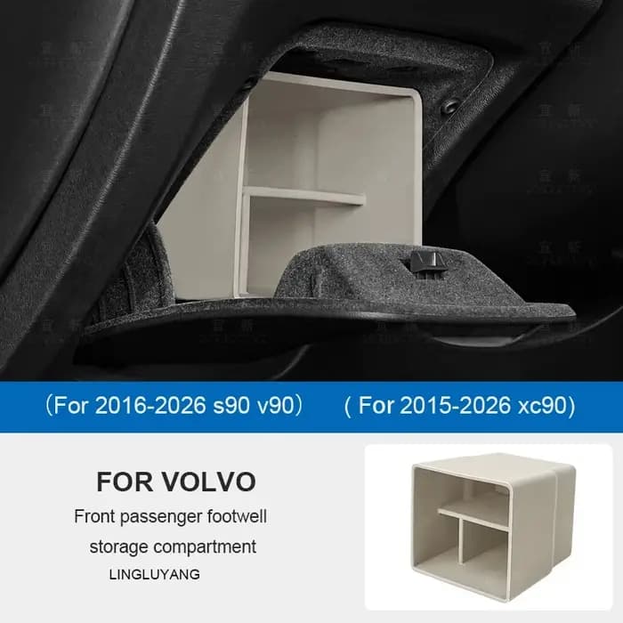 Boîte de rangement pour voiture Volvo S90 XC90 V90