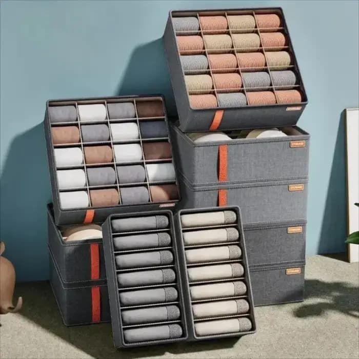 Boîte de rangement multifonctionnelle à tiroirs pour sous-vêtements