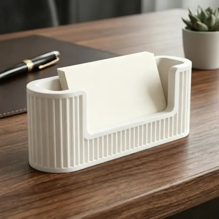 Porte-cartes de visite et boîte de rangement de bureau, idéal pour la réception de bureau, convient comme cadeau
