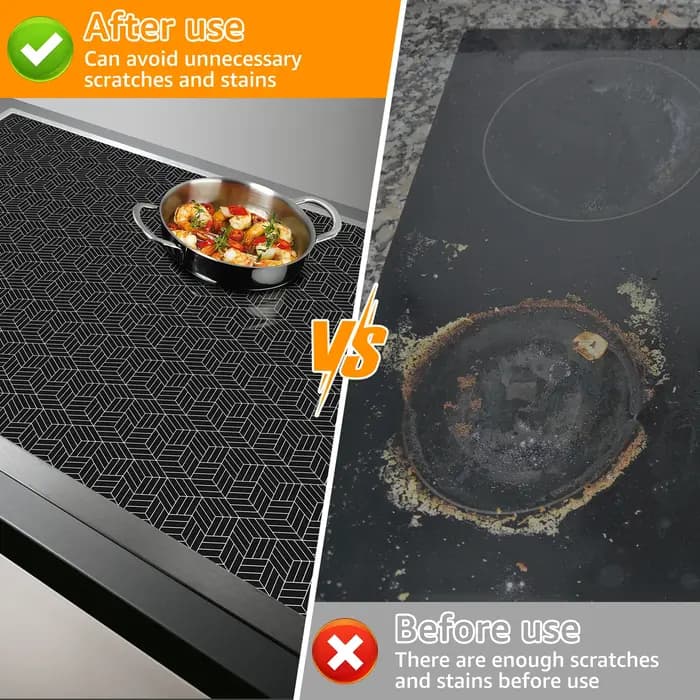 Polymères de protection anti-rayures pour table de cuisson à induction