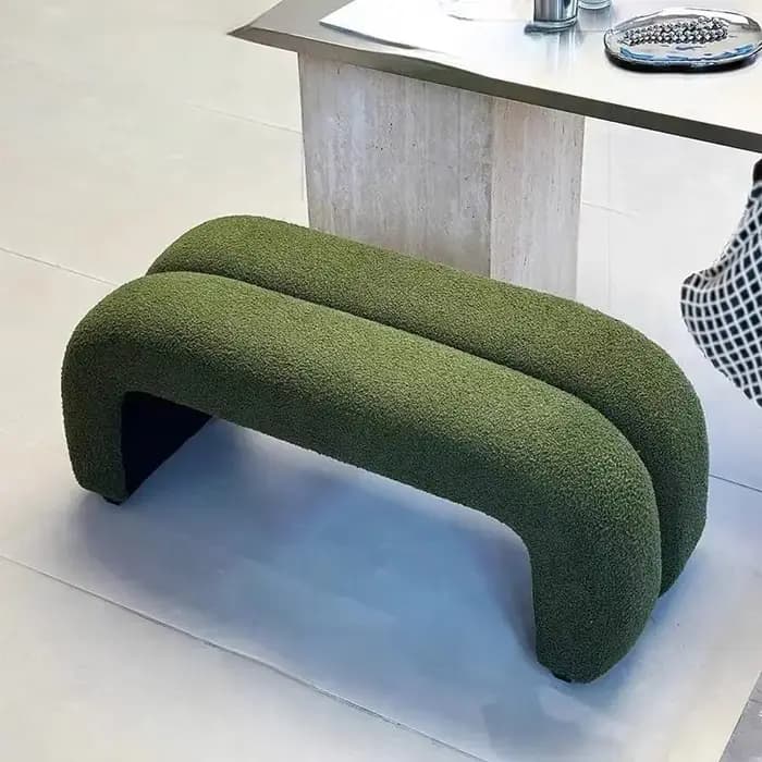 Banc long de luxe léger pour entrée