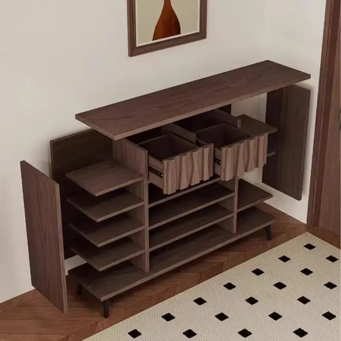 Meuble de rangement pour porche d'entrée