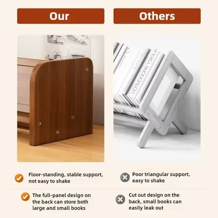 Étagère de rangement pour bibliothèque de bureau