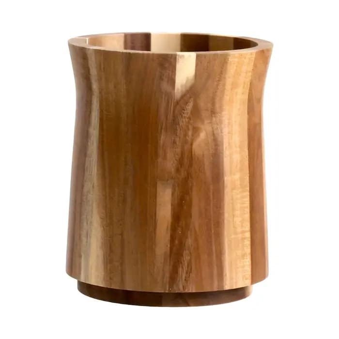 Organisateur de cuisine en bois naturel