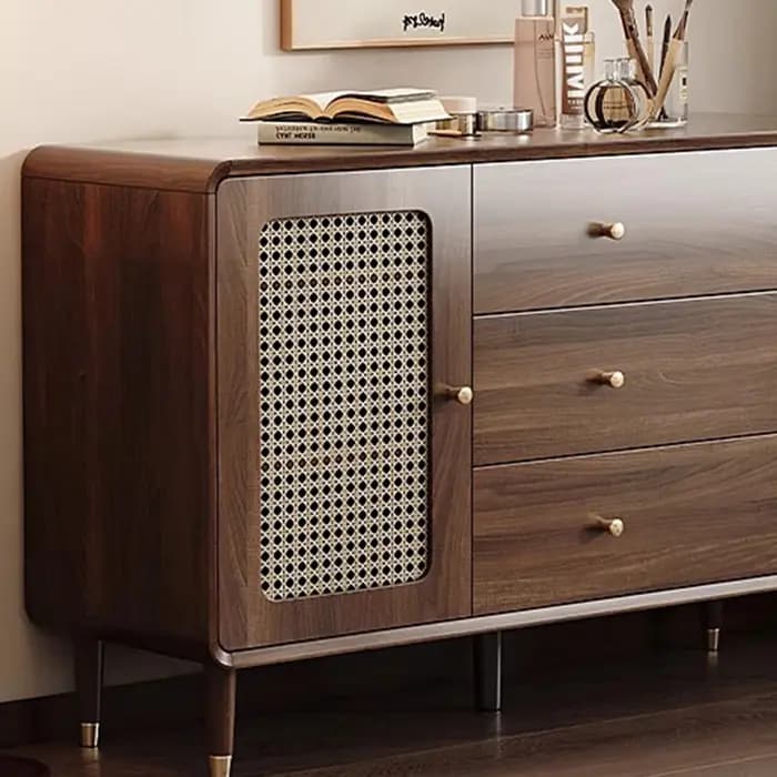 Boîte de rangement Design armoire sur pied grande vitrine salon