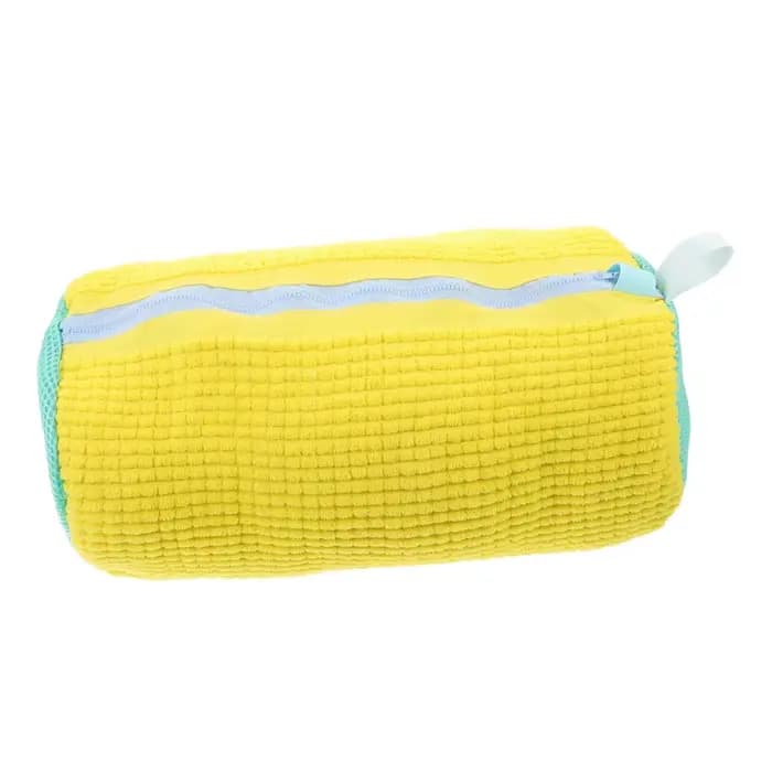 Sac de Machine à laver les chaussures Durable pour tous les Types de chaussures-jaune avec fermeture