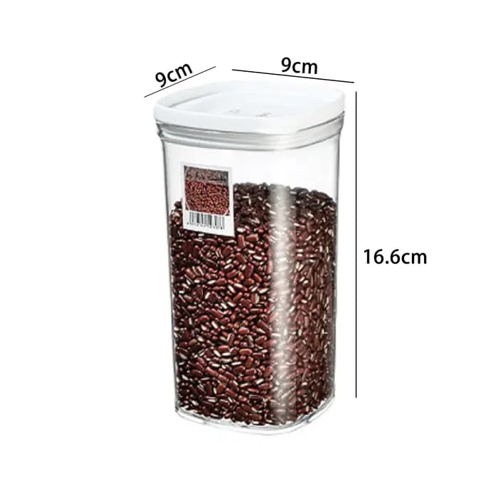 Boîtes de rangement empilables en plastique scellées pour cuisine