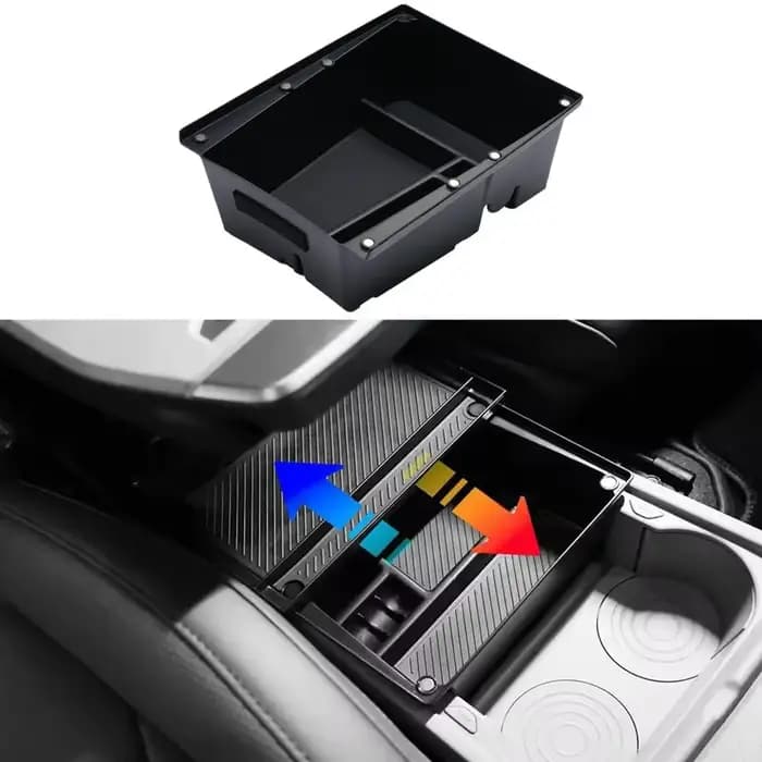 Boîte de rangement sous accoudoir pour voiture