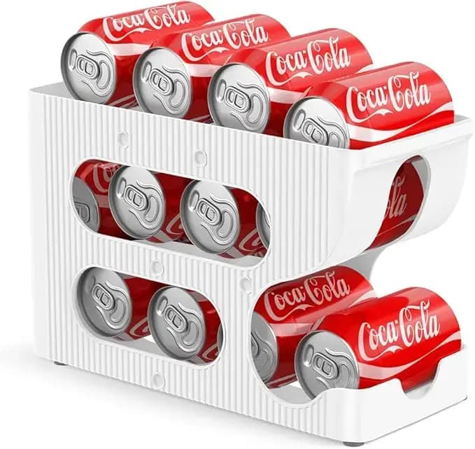1 pièce : Distributeur de canettes de soda pour réfrigérateur et congélateur