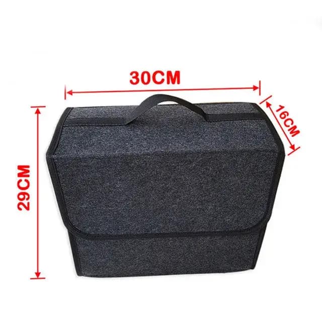 Sac de rangement de voiture, boîte de rangement de coffre, boîte de rangement en tissu feutré, sacs de conteneur de chargement automobile, sacs de rangement multi-poches, accessoires de voiture