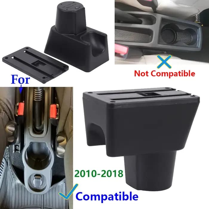 Boîte de rangement d'accoudoir de voiture pour Renault
