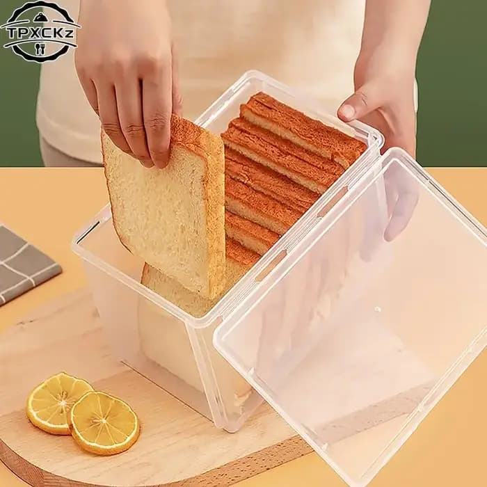 JXCake-Boîte de rangement hermétique transparente pour la cuisine