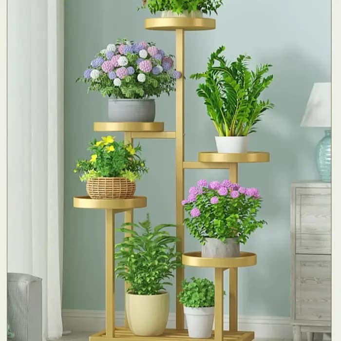 Support de pot de fleurs sur pied, support de fleurs flottant pour terrasse de jardin, décoration, mobilier de jardin extérieur, meubles de patio
