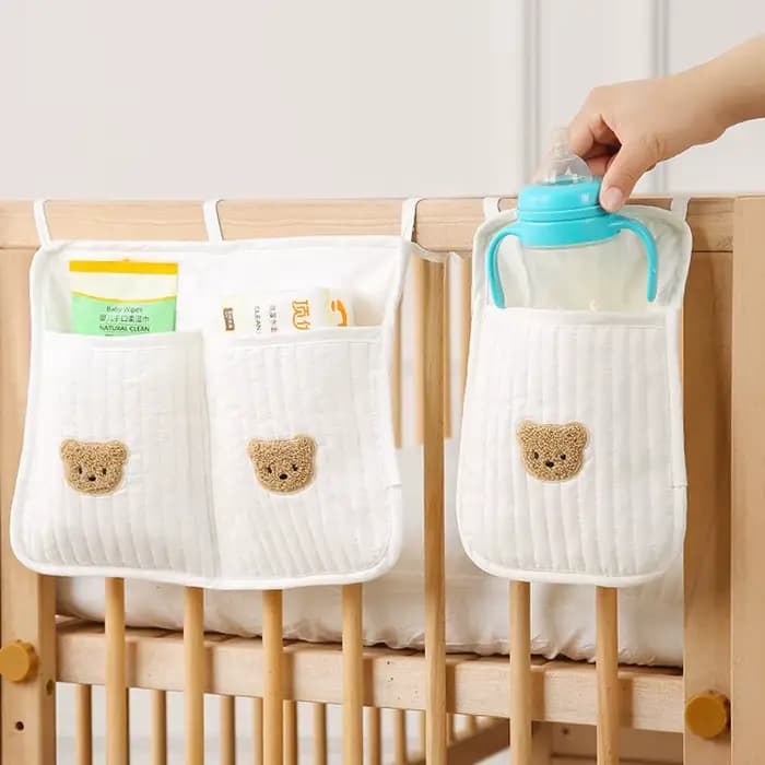 Nouvelle sacoche de rangement pour lit de bébé