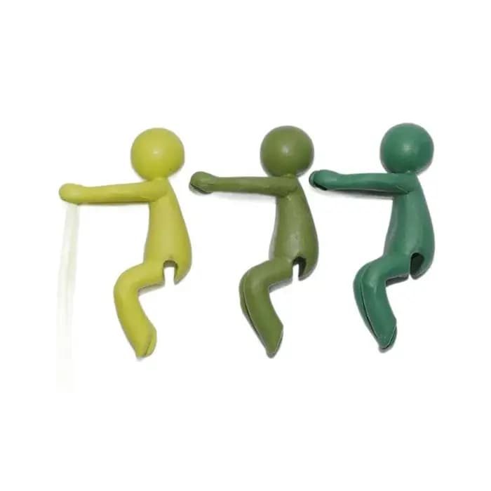 Support de plante en plastique, 3 pièces, Support de plante mignon, Arrangement de serre, tige fixe, Support d'escalade de vigne pour plantes à fleurs d'intérieur