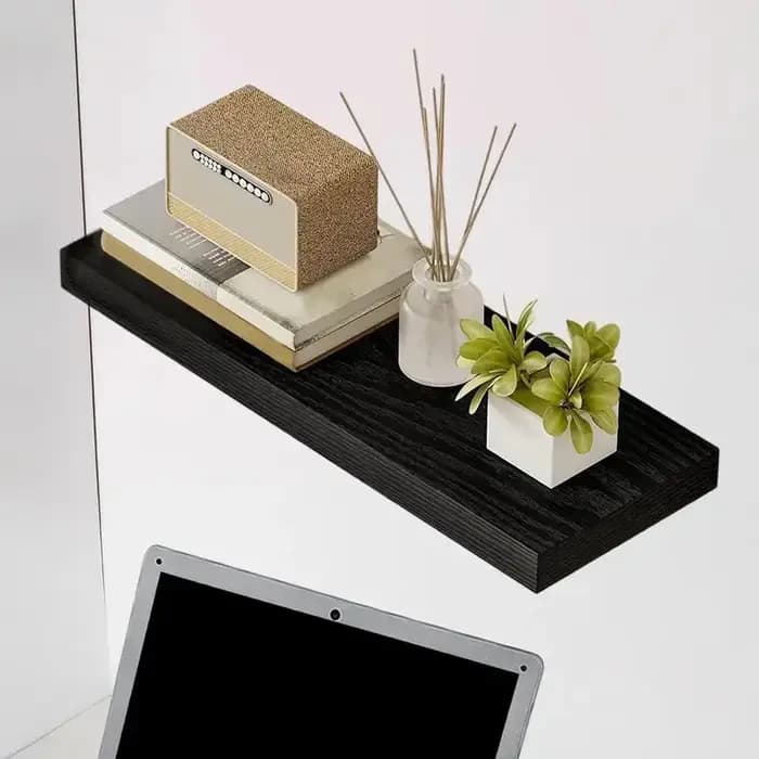 Étagère flottante à fixation invisible, support mural robuste pour le rangement des livres, décoration pour la maison, la cuisine, la chambre à coucher, la chambre d'enfant