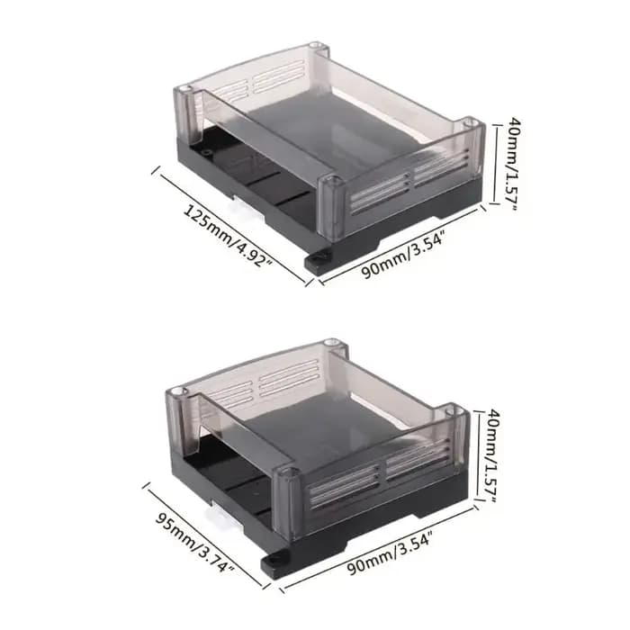 2023 nouveau boîtier projet en plastique contrôle industriel PLC 95x90x40mm 125x90x40mm