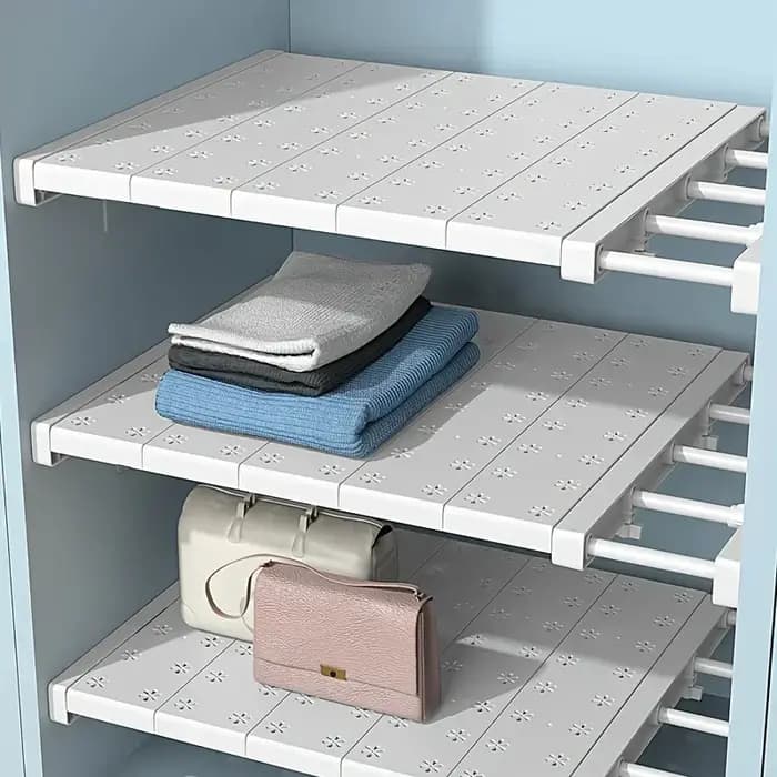 Cloison de rangement en métal et plastique pour cuisine ou armoire