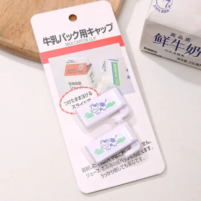 Clips de scellage pour boîte à lait de Style japonais