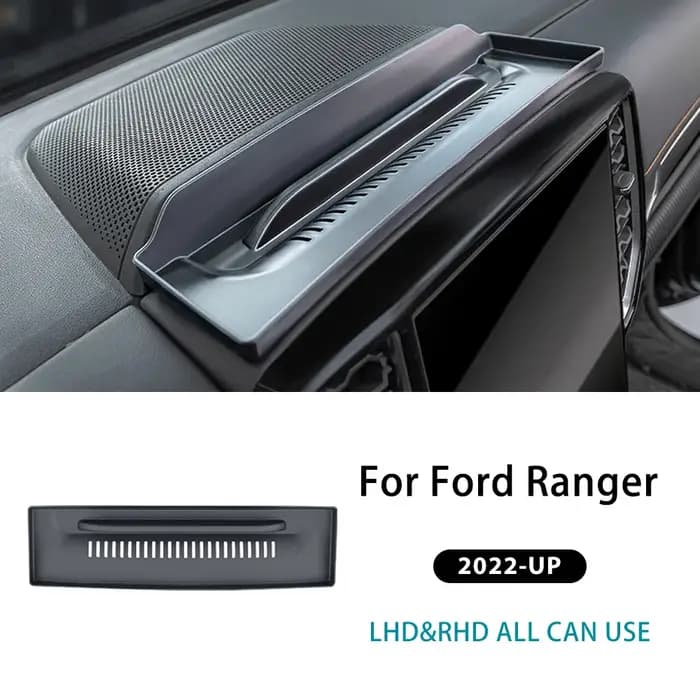 Boîte de rangement centrale pour tableau de bord Ford Ranger 2022 2023 2024 2025