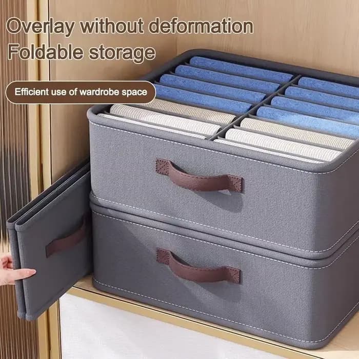 Armoire vêtements rangement organisateur pull T-Shirt boîte