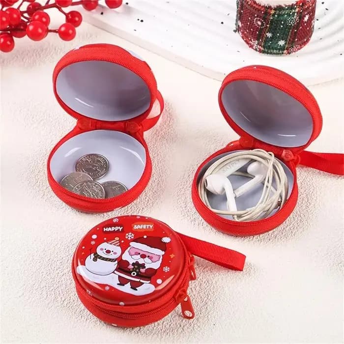 Nouvelle boîte de rangement en métal de Noël à motif de dessin animé (Père