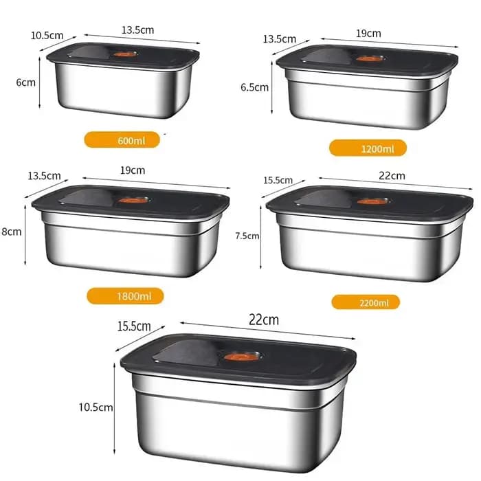 Boîte à déjeuner de Camping en acier inoxydable