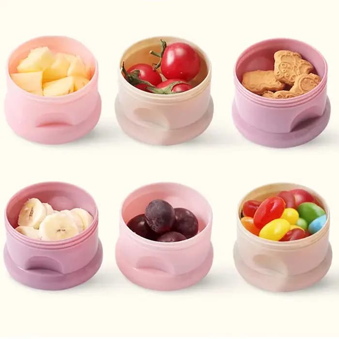 Boîte de stockage de lait en poudre amovible pour bébé