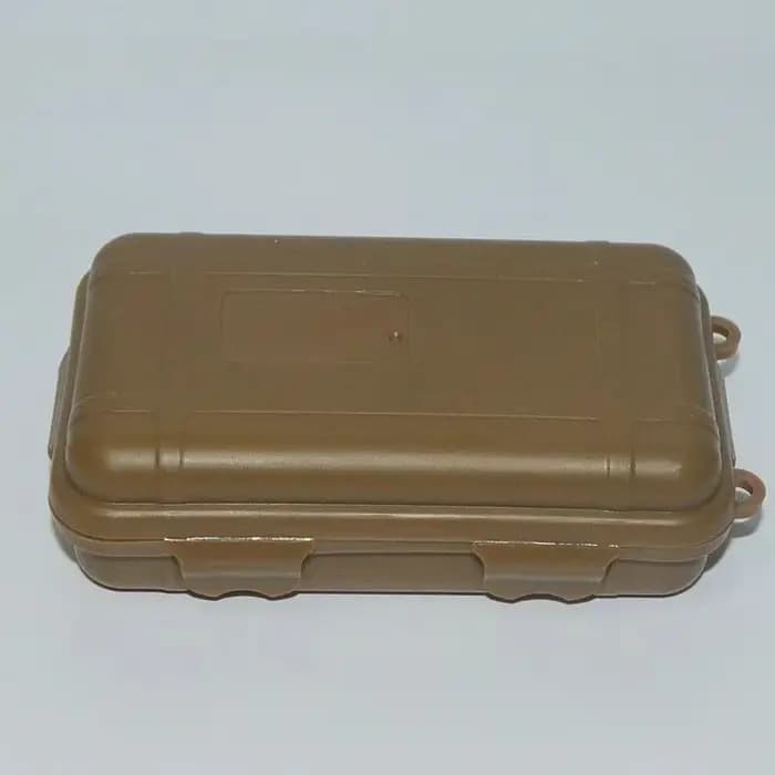 Boîte de survie étanche pour l'extérieur | Outils EDC en plastique anti-poussière et antichoc