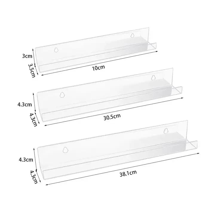 Étagère murale pour disques vinyles 4 "/12"/15 "