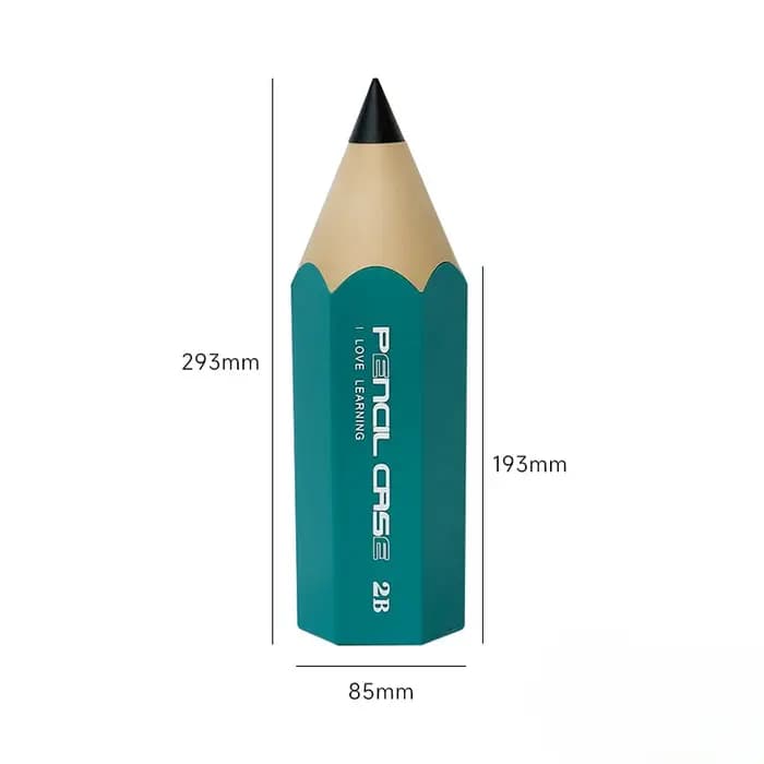 Boîte de rangement en forme de crayon pour étudiant, porte-stylo créatif, bureau avec couvercle, ant