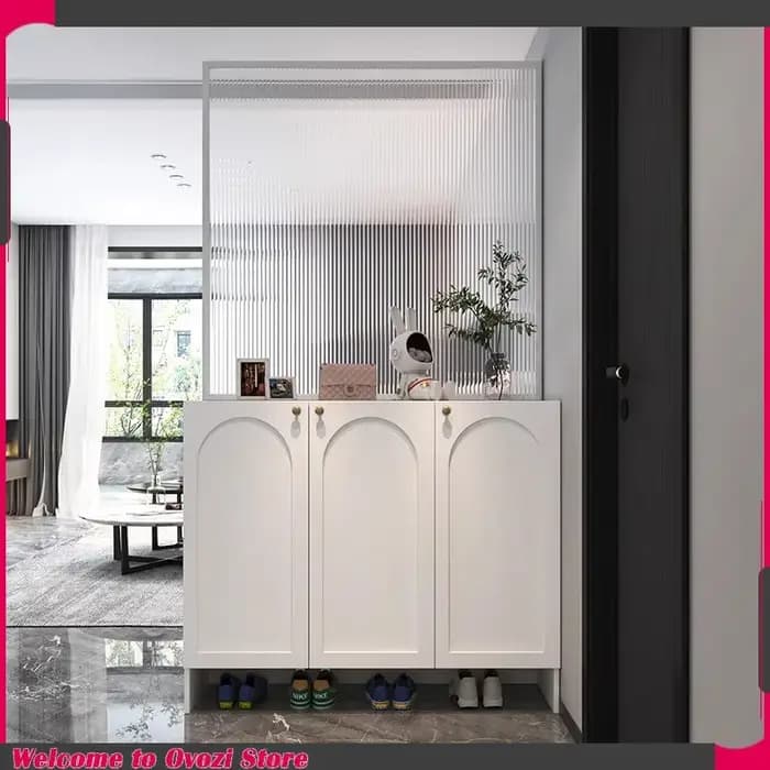 Armoire d'entrée moderne en verre pour bijoux