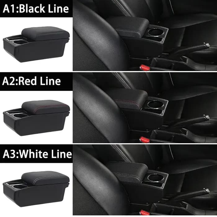 Boîte d'accoudoir de voiture pour Suzuki Swift