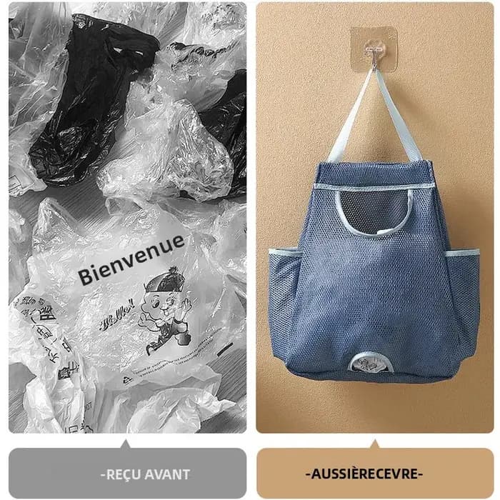 Boîte de rangement pour sacs poubelle