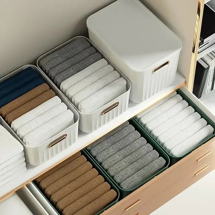 Boîte de rangement solide pour documents divers