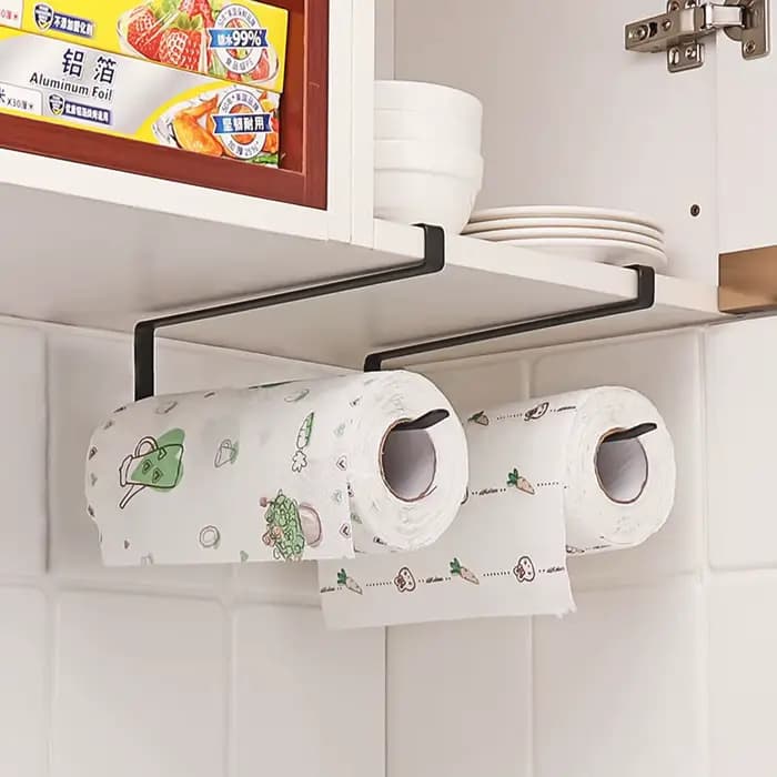 Porte-serviettes en papier sans poinçon